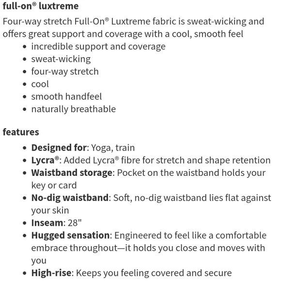 🍋Like New Lululemon Wunder Under Hi-Rise Tight - Picture 13 of 13